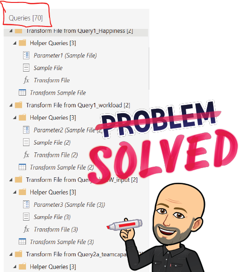 featured image Get rid of Helper Queries in Power Query
